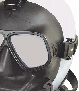 bio-metal mask同等のアルミフレームを採用